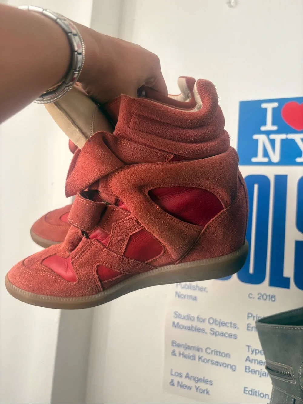 Isabel Marant Bekett wedge